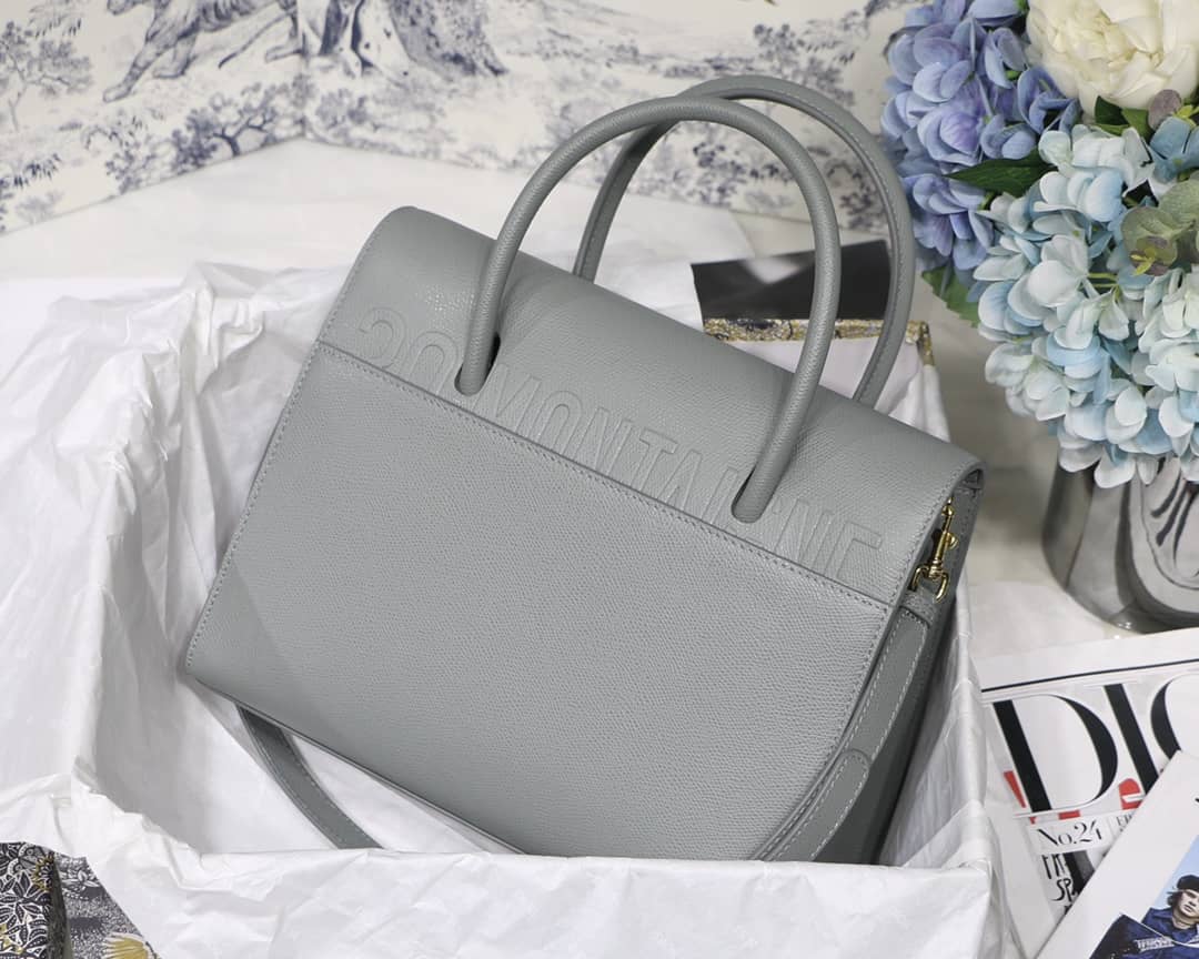Christian Dior Box Calfskin Large St. Honore Tote