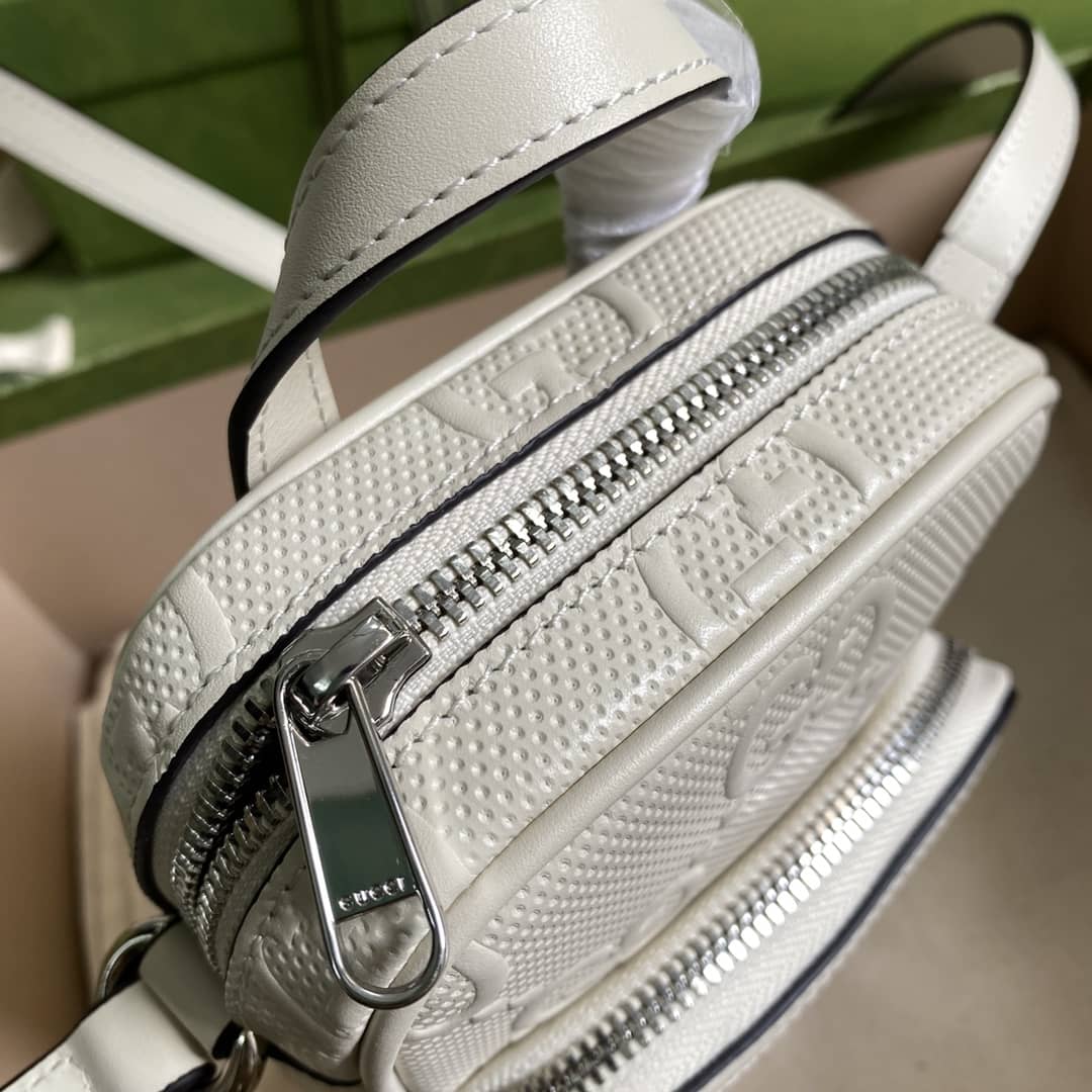 Gucci GG Embossed Mini Bag Replica 658553