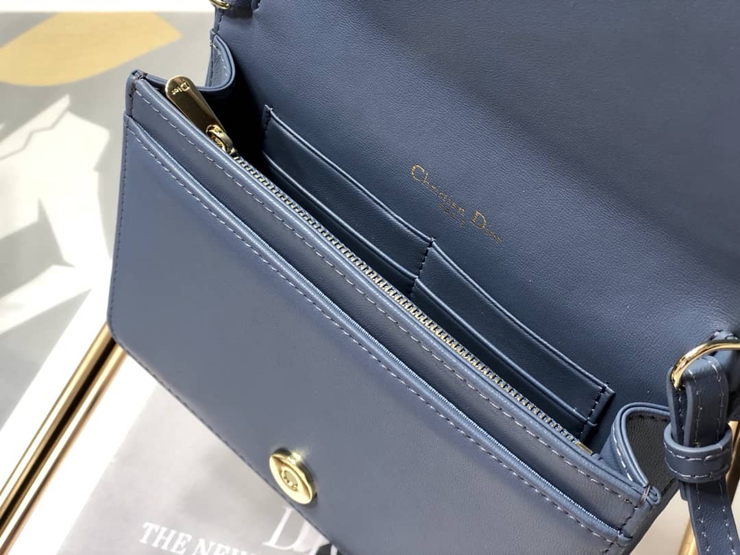 Lady Dior Dupe Cannage Calfskin Pouch