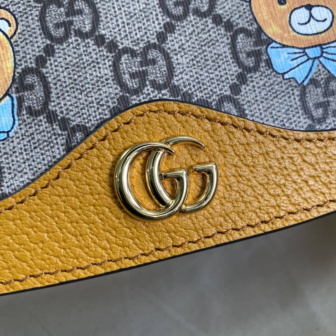 Gucci Ophidia Sherry Supreme GG Canvas Small Crossbody Bag Replica 601044