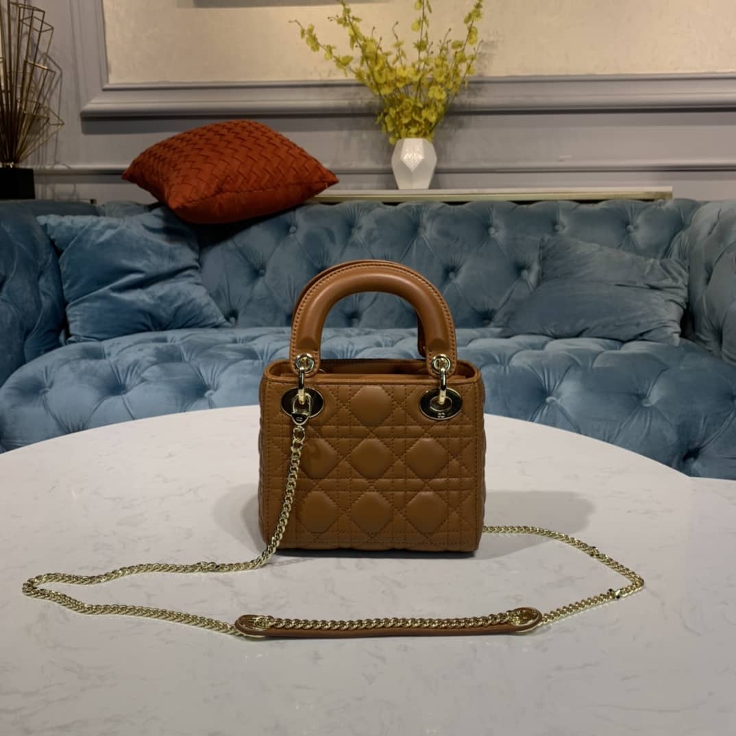 Christian Dior Lady Dior 17CM Replica Bag