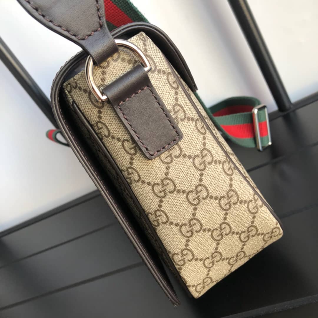 Gucci GG Guccissima Medium Canvas Crossbody Bag Replica 449172