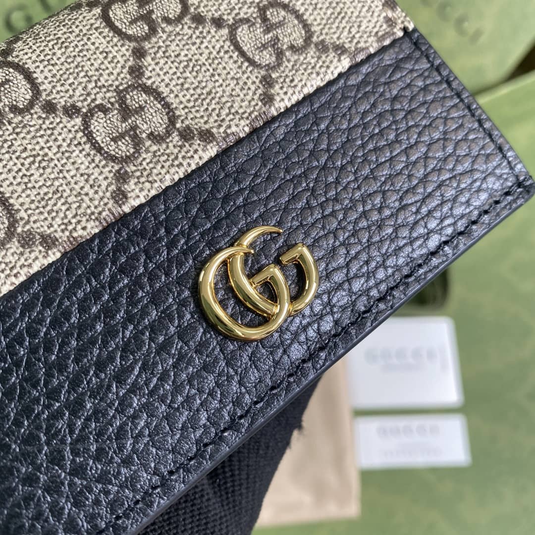 Gucci Marmont GG Card Case Wallet Replica 658610