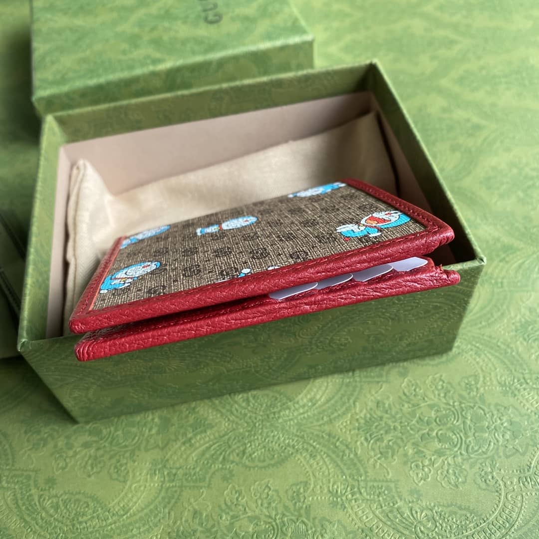 Gucci X Doraemon Bi-Fold Wallet Replica 647802