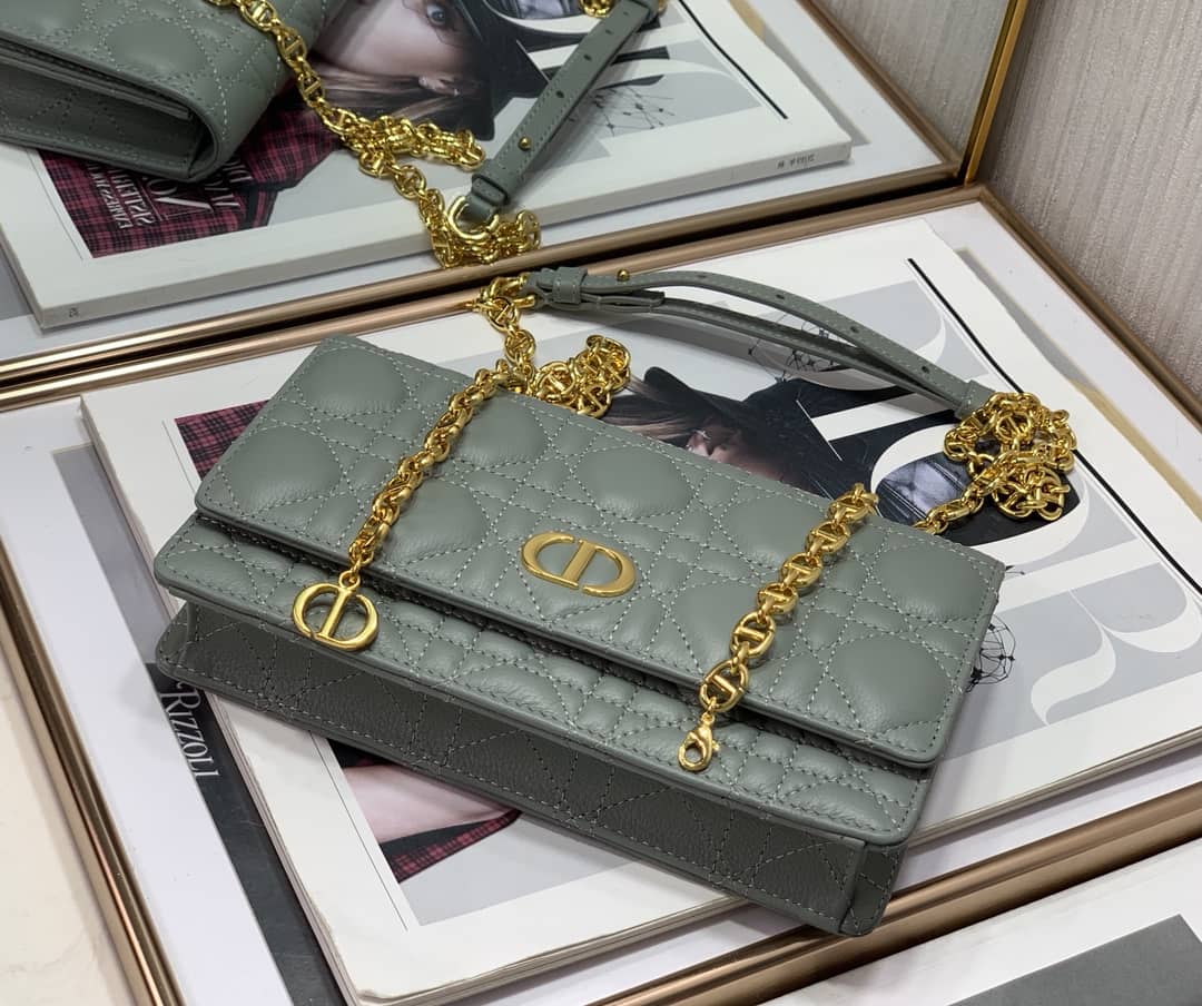 Christian Dior Caro Chain Belt Replica Pouch