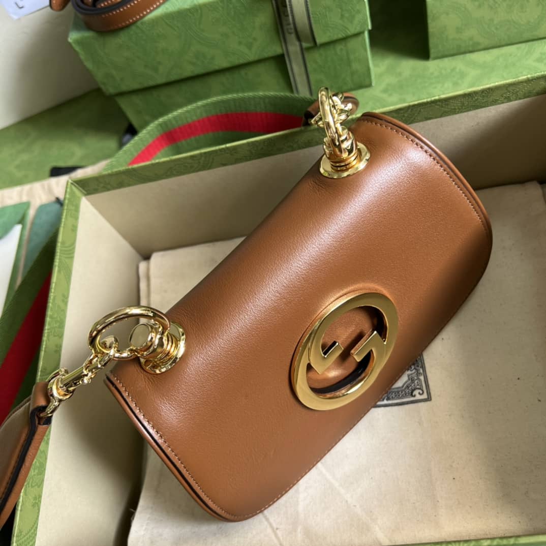Gucci Blondie Mini Bag Brown 698643 Replica Crossbody Bag
