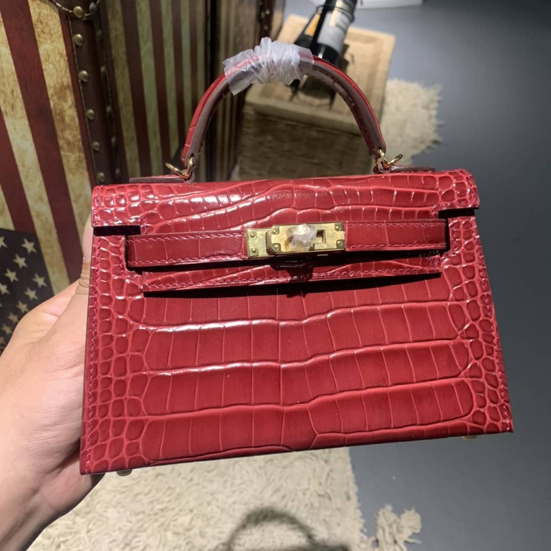 Hermes Birkin Replica Kelly Mini 19CM Bag