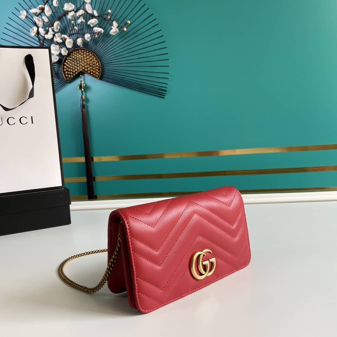 Gucci Crossbody Dupe Marmont GG Matelassé 488426