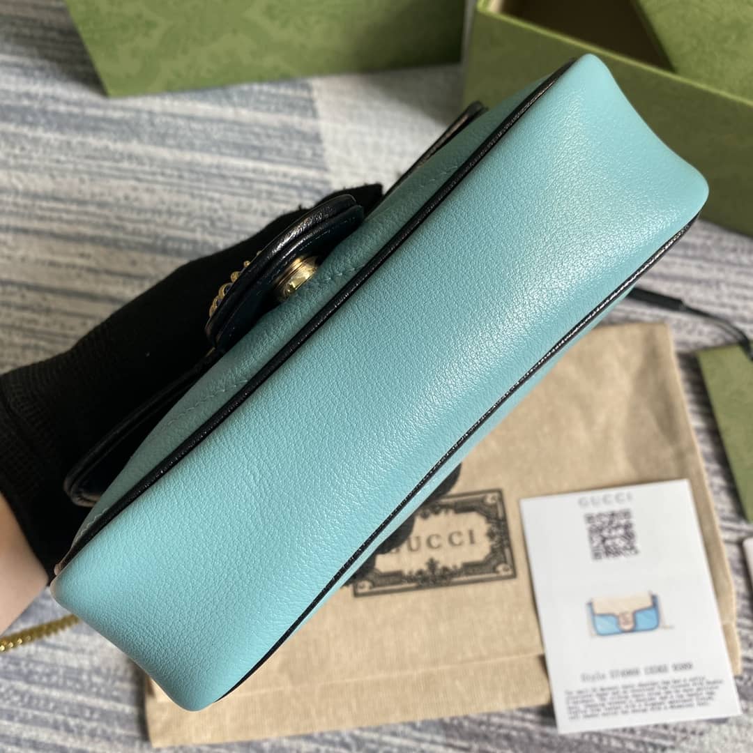 Gucci Marmont GG Mini Chain Shoulder Bag Replica 574969