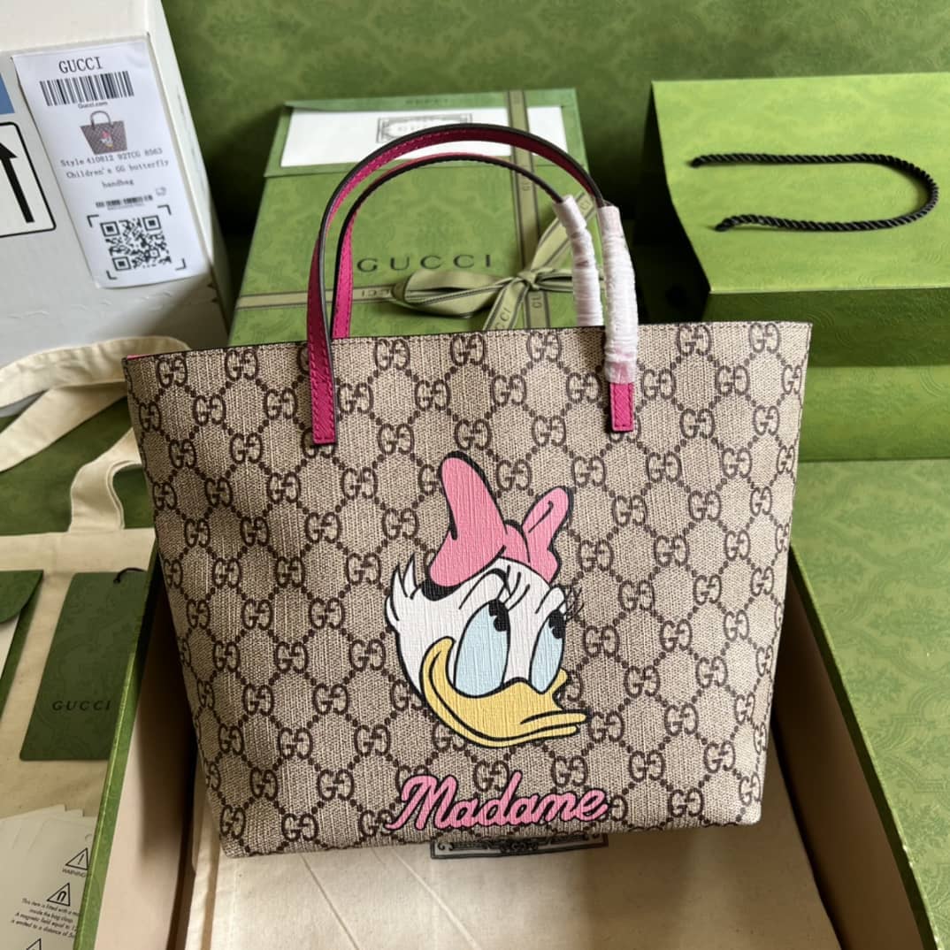 Gucci Kid Donald Duck Tote 410812 Replica Bag