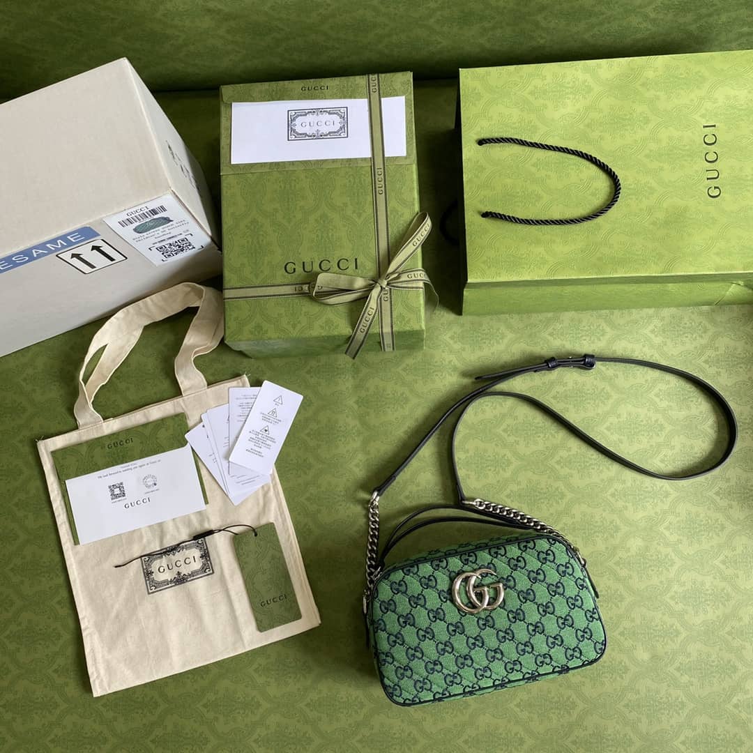 Gucci Marmont Dupe GG Small Matelassé Shoulder Bag Replica 447632