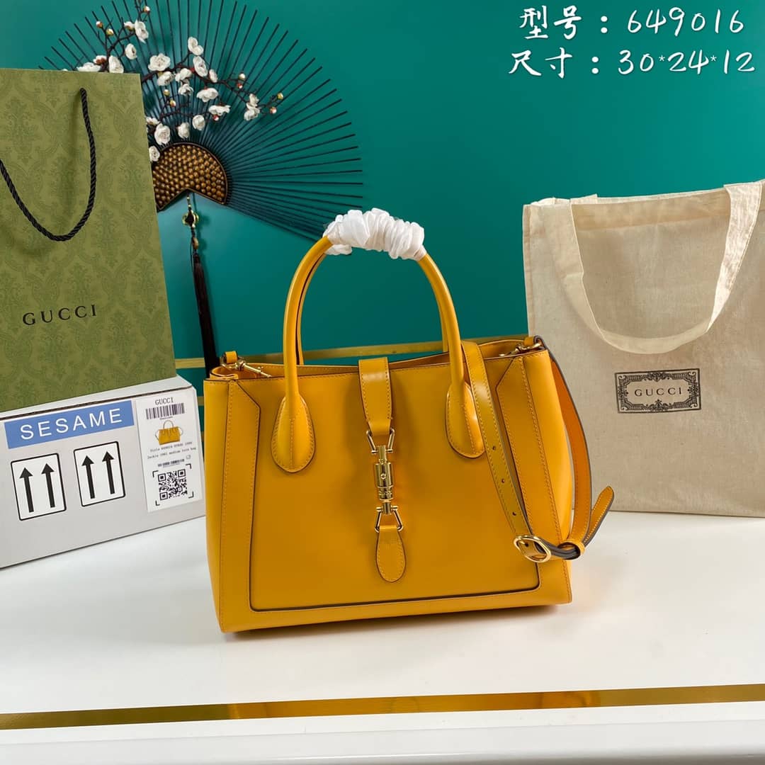 Gucci Jackie 1961 Medium Tote Replica 649016