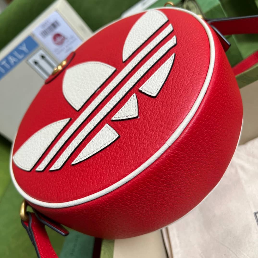 Adidas x Gucci Ophidia Shoulder Crossbody Bag Red 702626 Replica