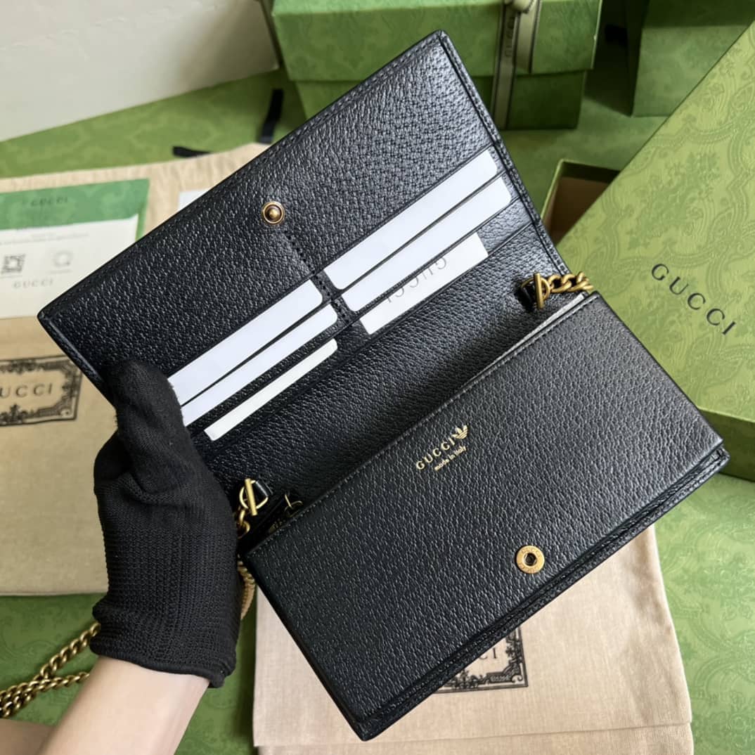 Adidas x Gucci Wallet With Chain 621892 Replica Crossbody Bag