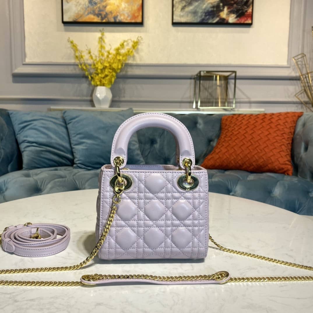 Christian Dior Lady Dior 17CM Replica Bag