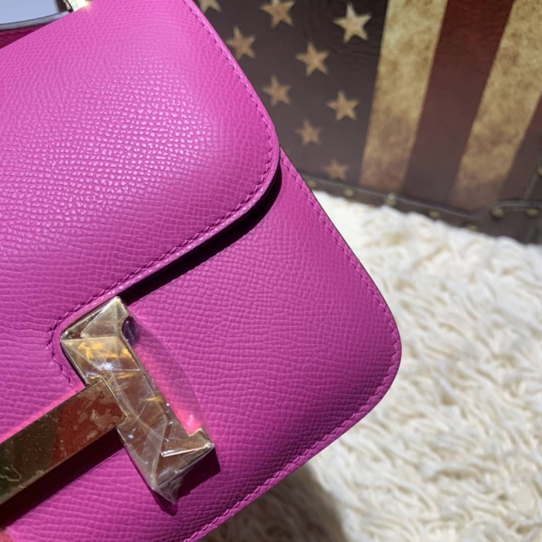 Hermes Replica Constance Bag 18CM Epsom Leather