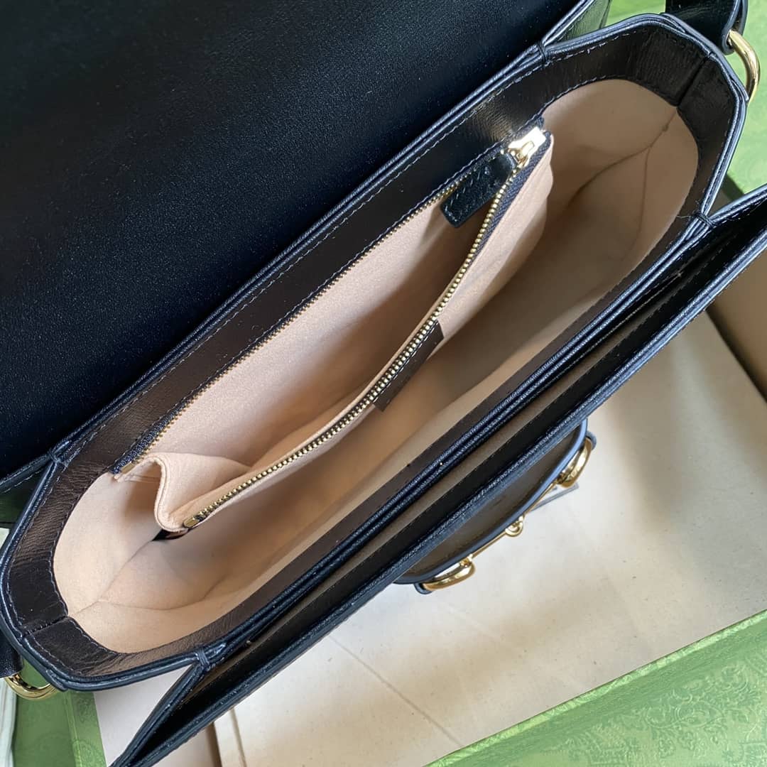 Gucci 1955 Horsebit Supreme Shoulder Bag Replica 602204