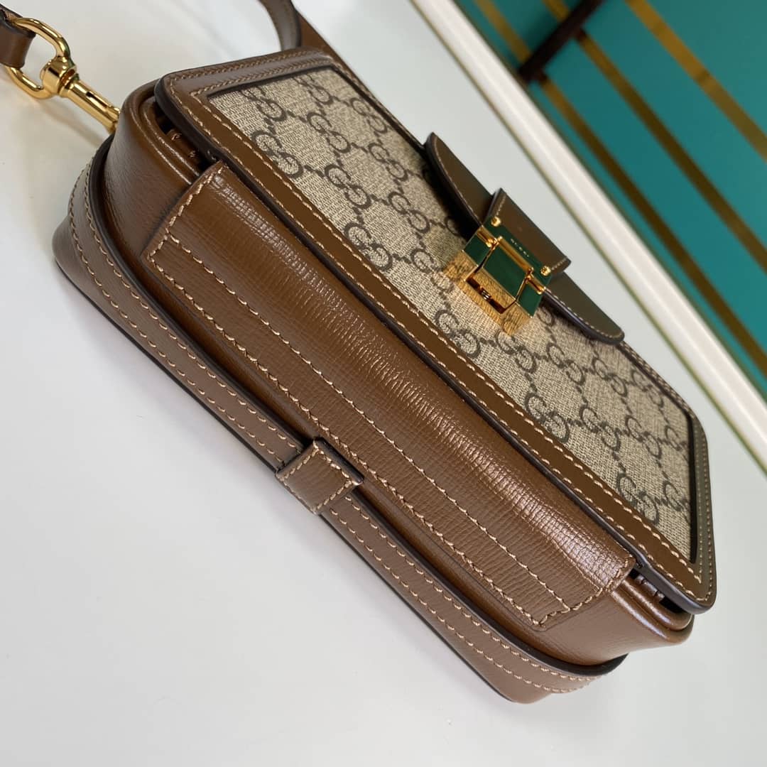 Gucci GG Mini Bag With Clasp Closure Replica 614368