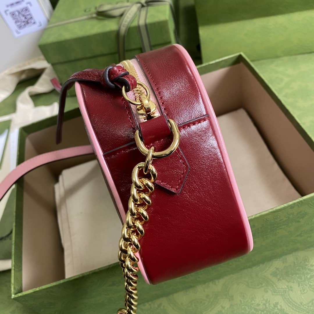 Gucci Marmont GG Small Matelassé Shoulder Bag Replica 447632