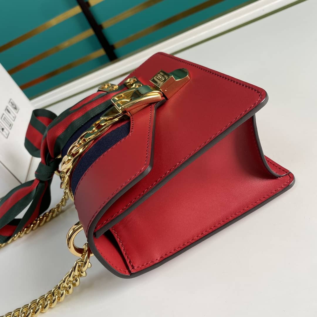 Gucci Sylvie Mini Chain Shoulder Bag Replica 431666