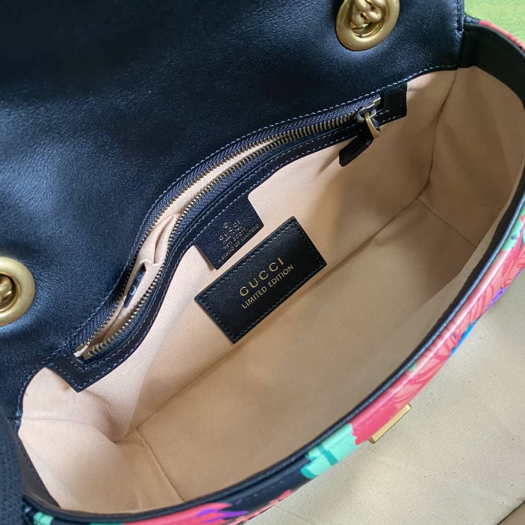 Gucci Marmont GG Small matelassé Shoulder Bag Replica 443497