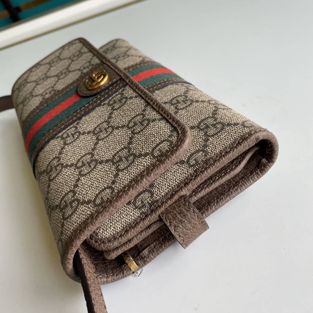 Gucci Ophidia GG Supreme Fabric Mini Bag 645082