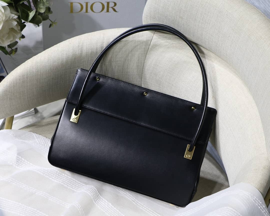 Dior Latte Smooth Calfskin Parisienne Bag