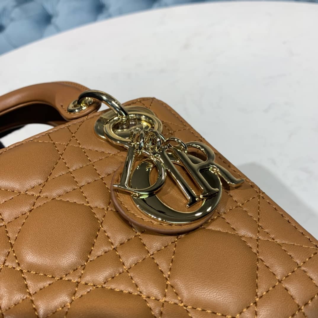 Christian Dior Lady Dior 17CM Replica Bag