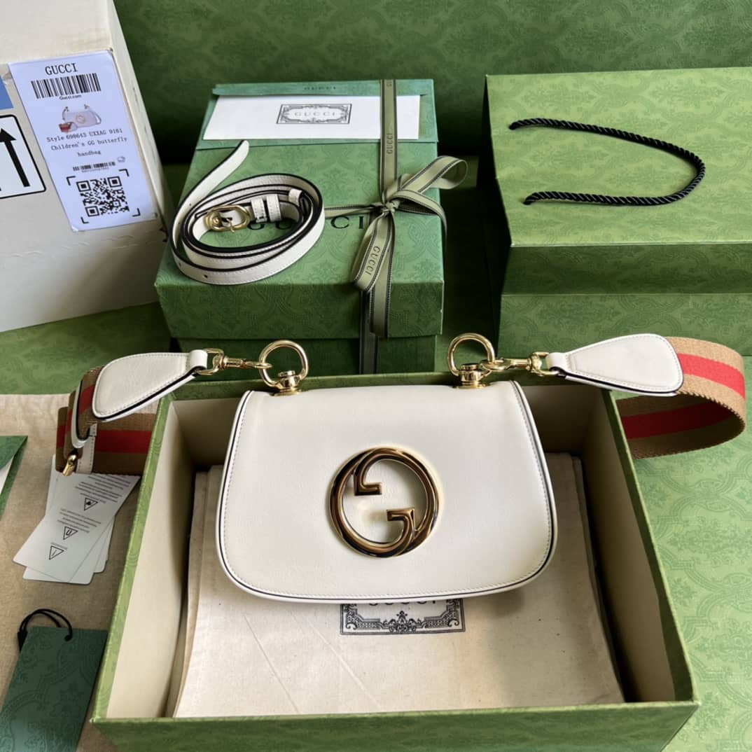 Gucci Blondie Mini Bag White 698643 Replica Crossbody Bag