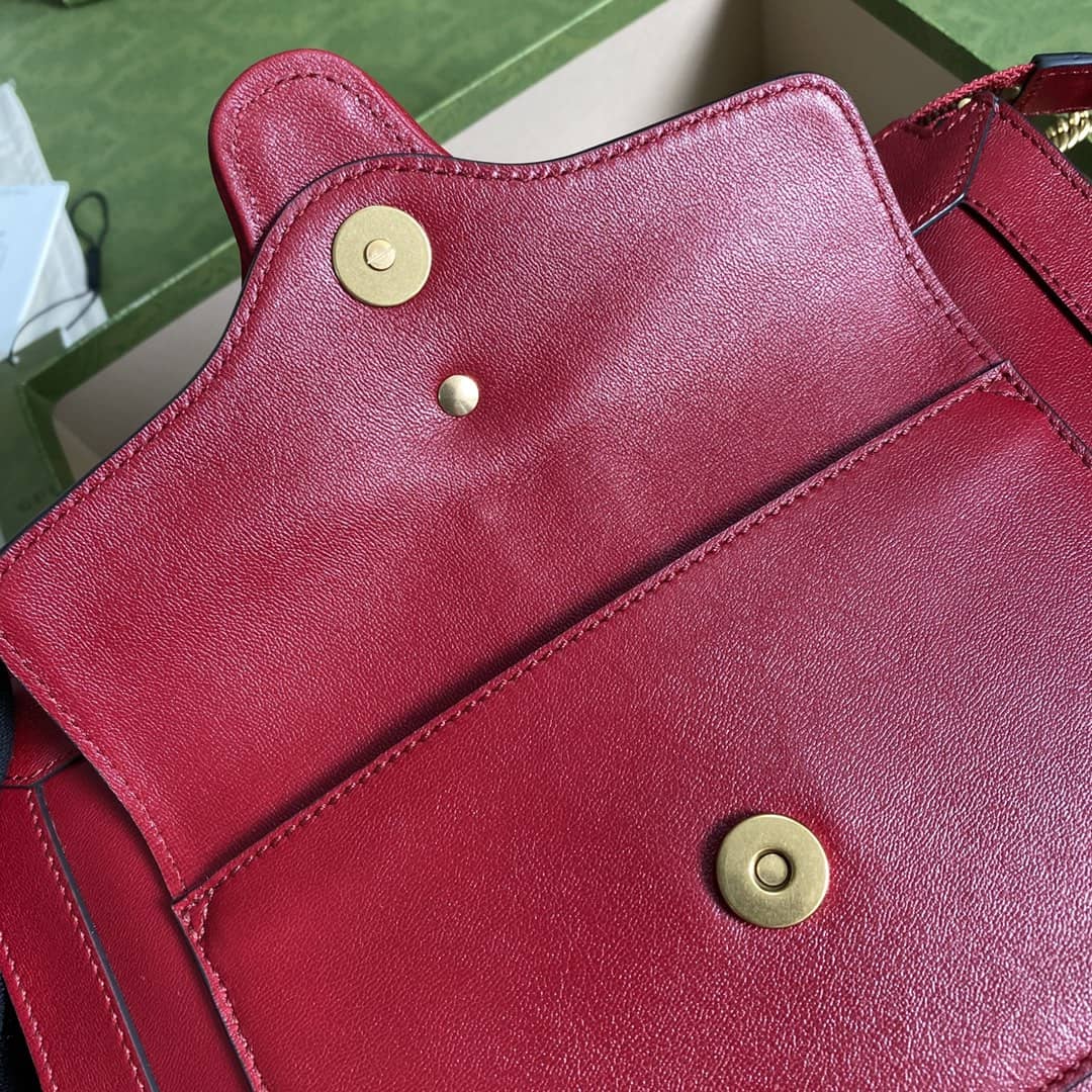 Gucci Double G Small Shoulder Bag Replica 648999