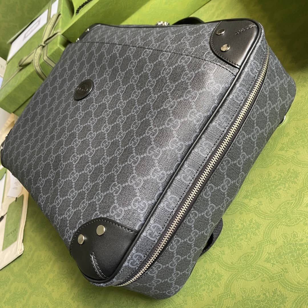 Gucci Mens GG Supreme Canvas Briefcase Backpack Replica 658543