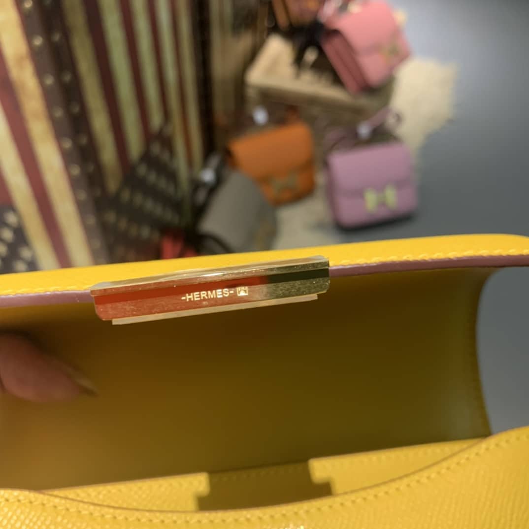 Hermes Replica Constance Bag 18CM Epsom Leather