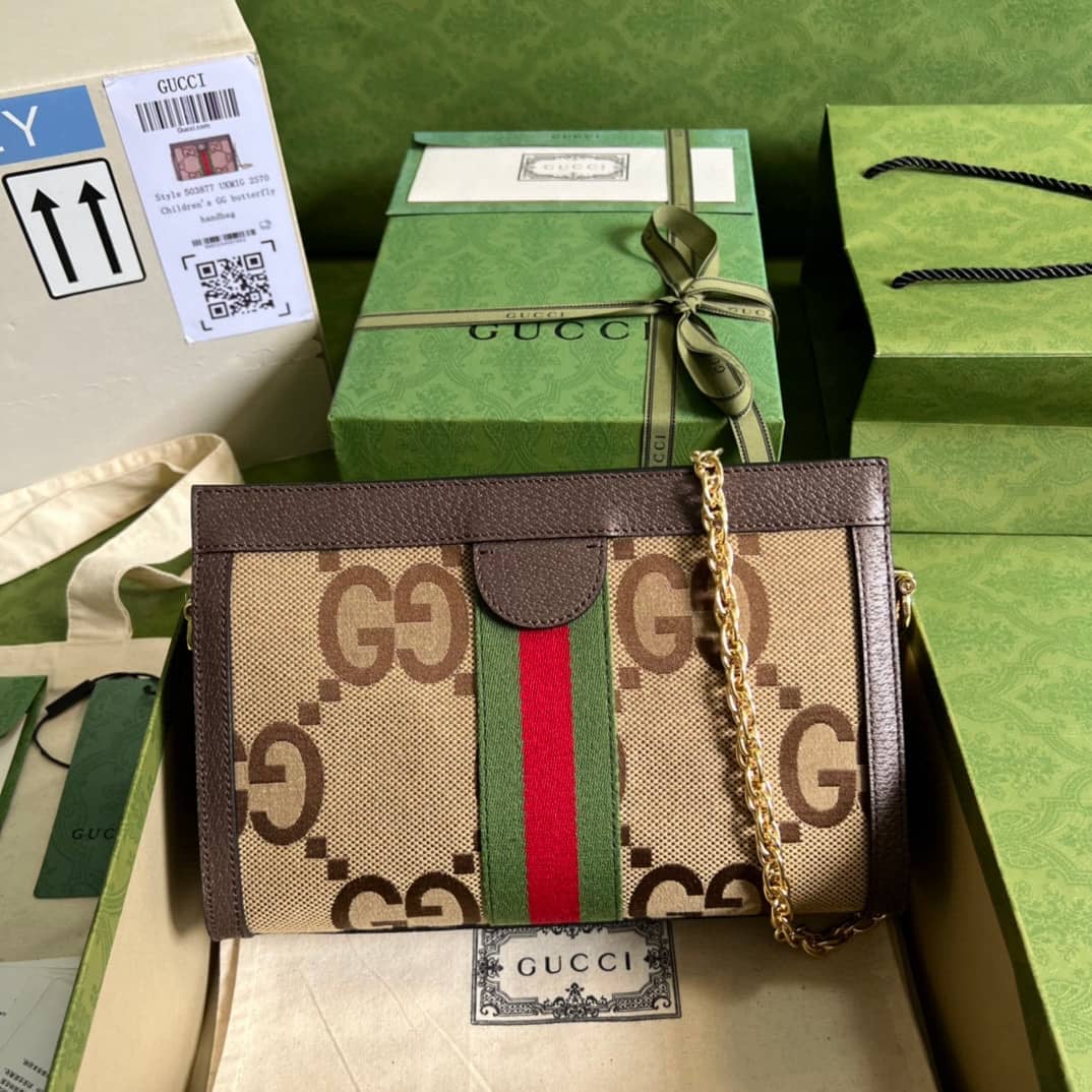 Gucci Ophidia GG Small Shoulder Chain Crossbody Bag 503877 Replica