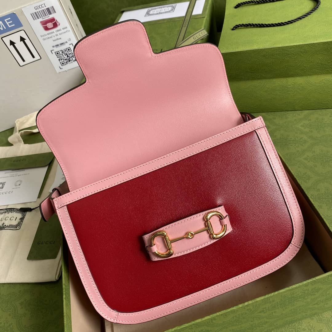Gucci 1955 Horsebit Supreme Shoulder Bag Replica 602204