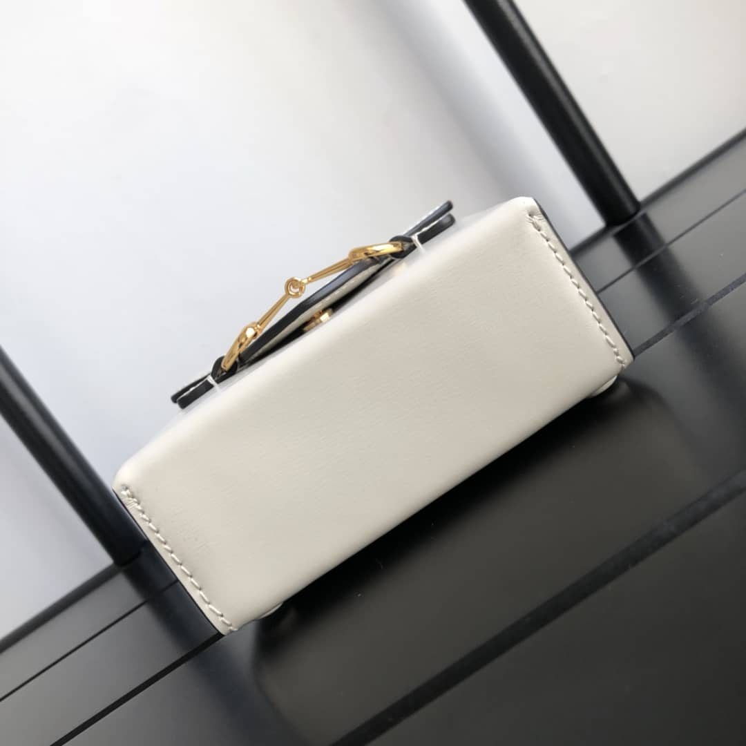 Gucci Horsebit 1955 Mini Bag Replica White 625615