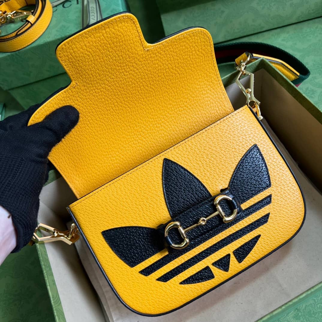 Adidas x Gucci Horsebit 1955 Mini Crossbody Bag 658574 Replica