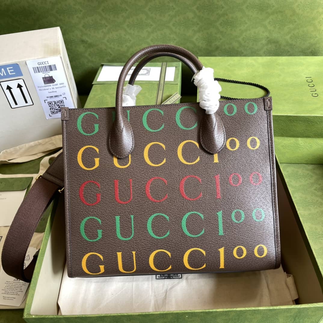 Gucci 100 Small Tote Replica 680956
