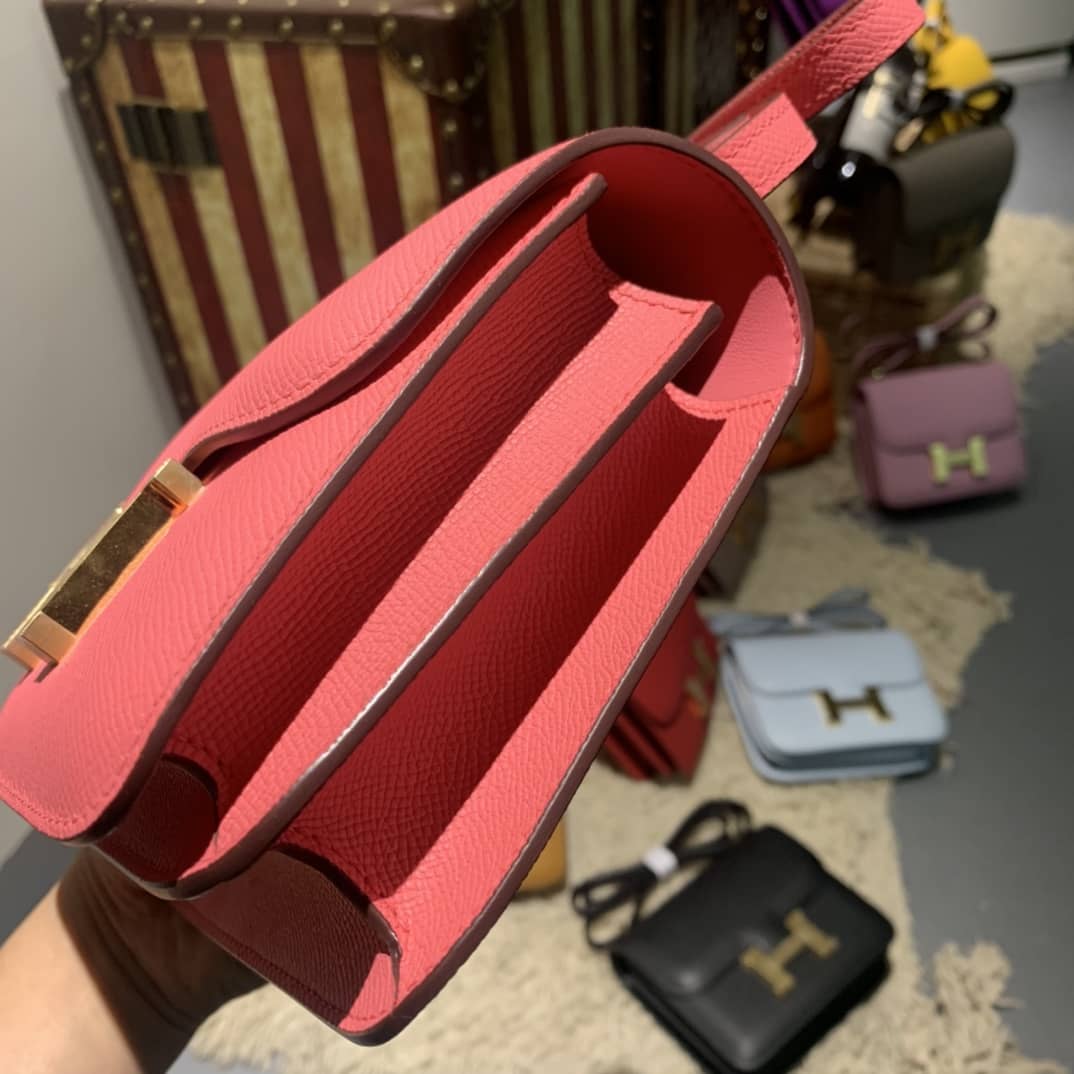 Hermes Replica Constance Bag 18CM Epsom Leather
