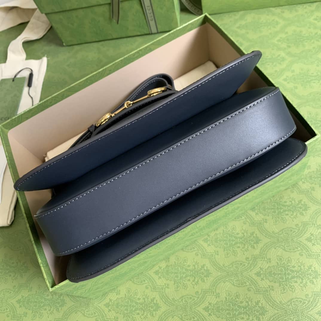 Gucci 1955 Horsebit Supreme Shoulder Bag Replica 602204