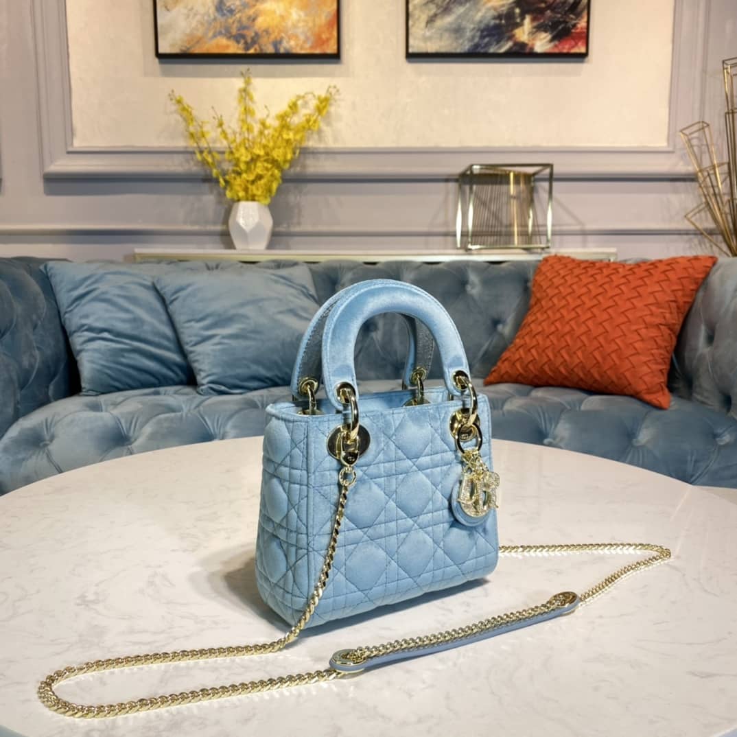 Christian Dior Lady 17CM Replica Bag