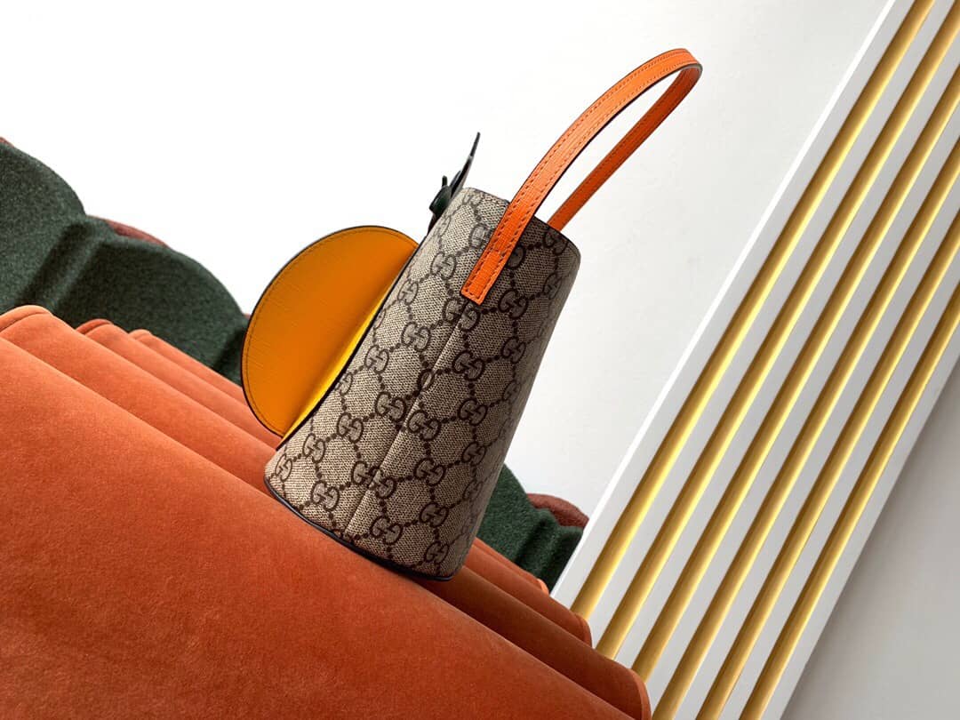 Gucci Children GG Bucket Bag With Pineapple Replica 580850