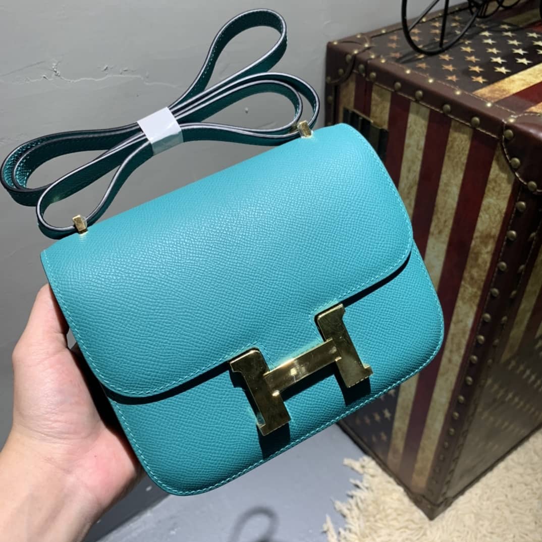 Hermes Replica Constance Bag 18CM Epsom Leather