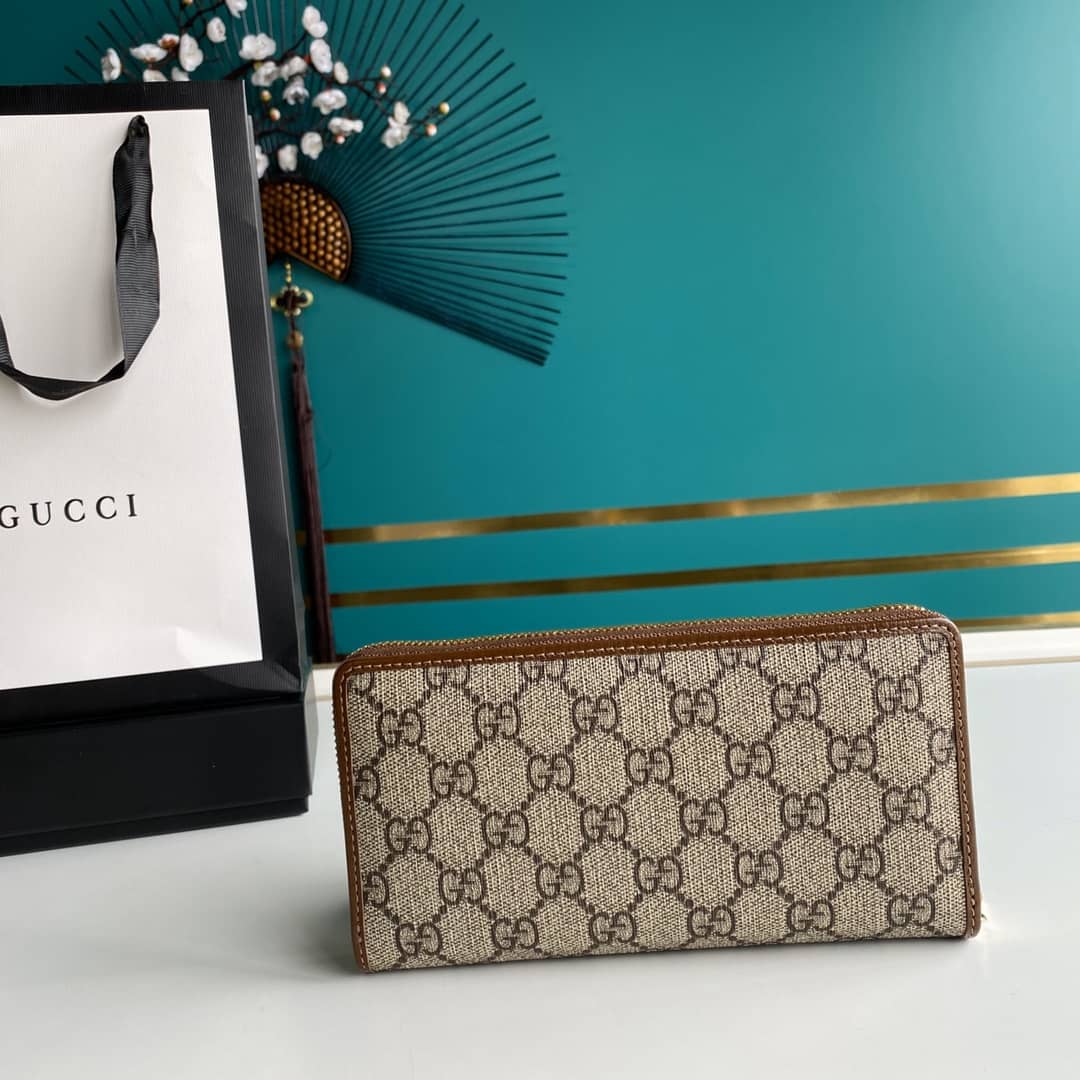Gucci Horsebit Bag Dupe 1955 Zip Around Wallet 621889 Replica