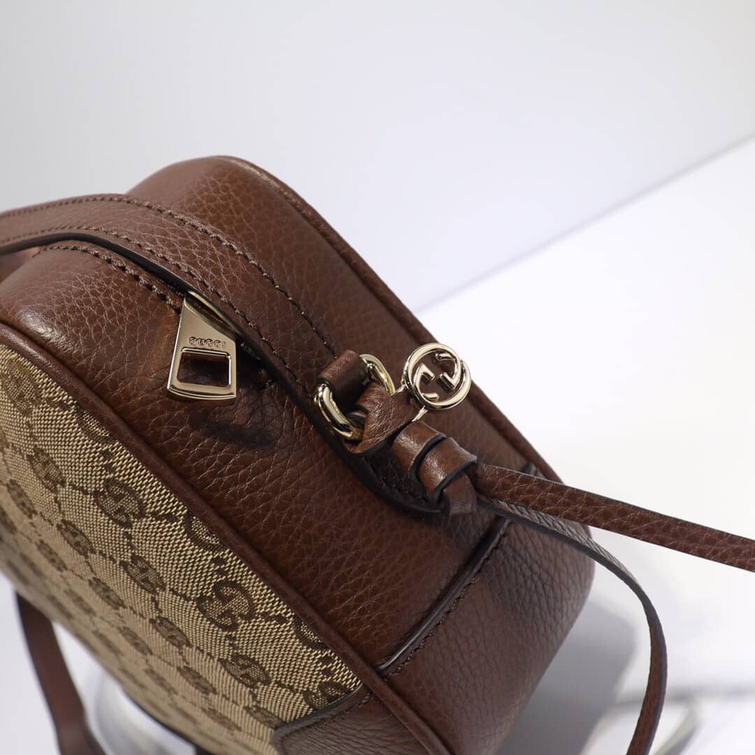 Gucci GG Canvas Messenger Bag Replica 449172