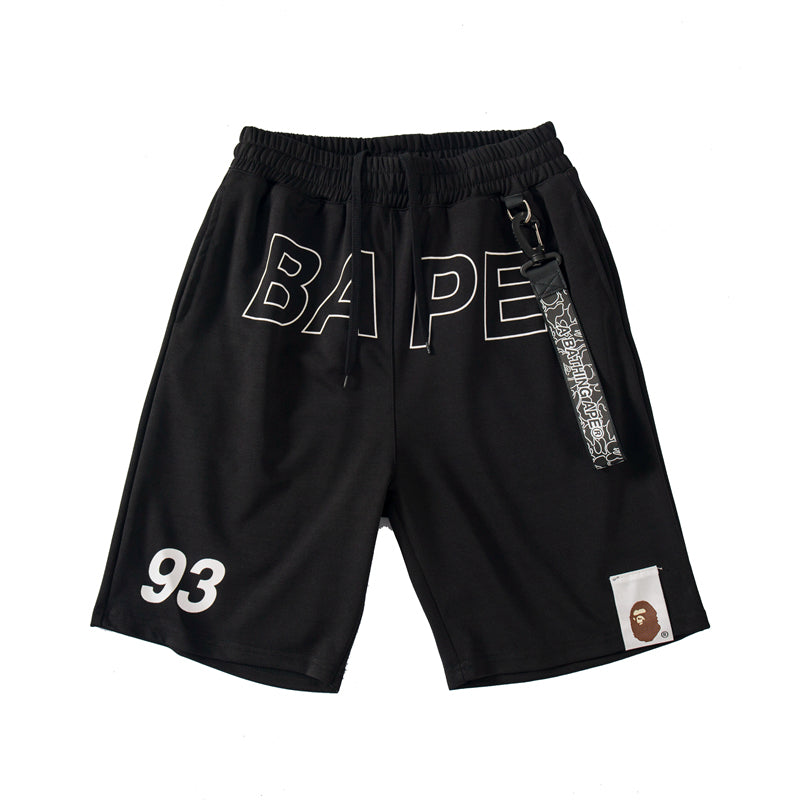 BAPE APE 93 Shorts Blue Black Pants HDCP8703