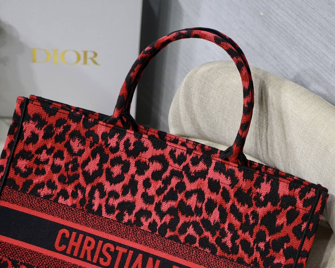 Christian Dior CD Book Embroidery Replica Tote