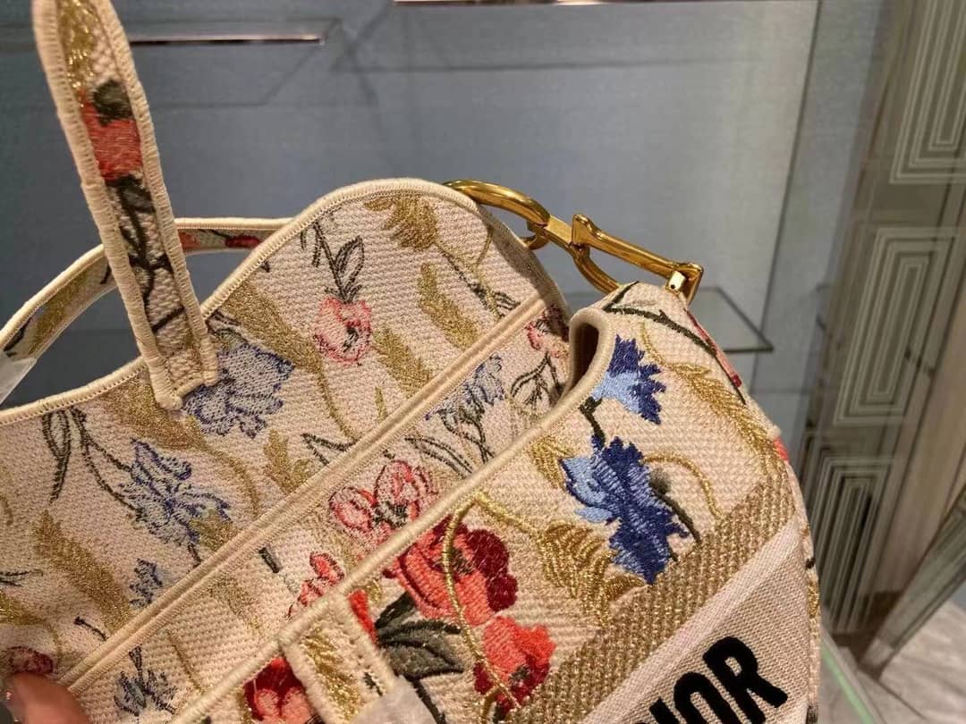 Christian Dior Oblique Saddle Belt Replica Bag