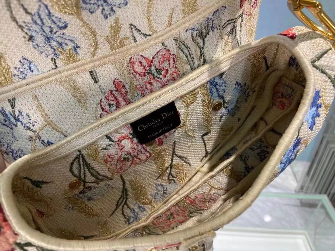 Christian Dior Oblique Saddle Belt Replica Bag