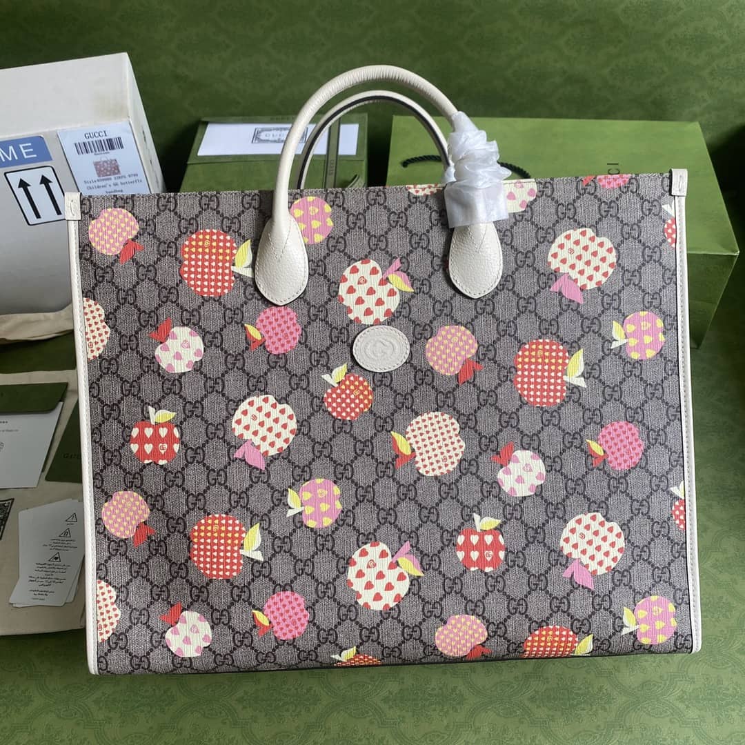 Gucci GG Multicolor Large Tote Replica 659980