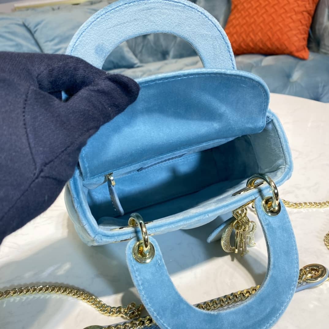 Christian Dior Lady 17CM Replica Bag